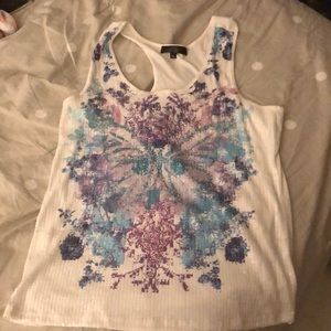 Sequin tank top